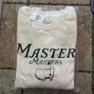 Masters Cream XL Sweatshirt NWT 2026
